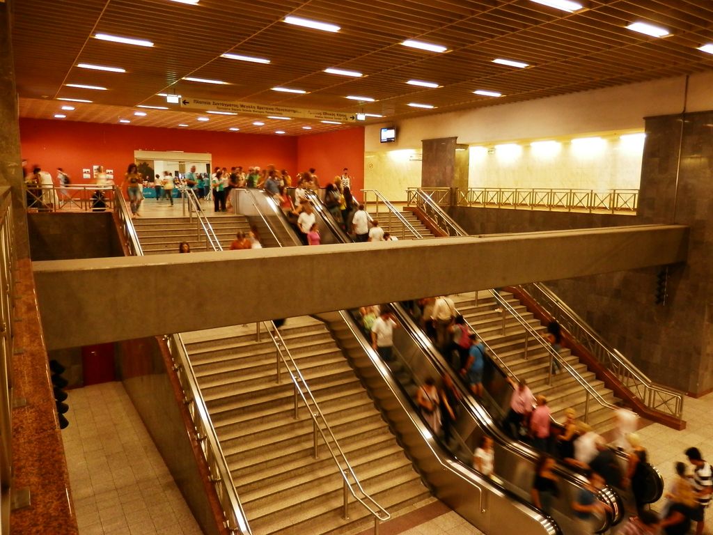 Athens Syntagma Metro Station