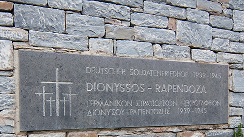 Dionyssos-Rapendoza German War Cemetery