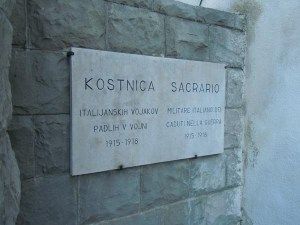 Caporetto Italian Ossuary